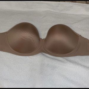 ThirdLove 24/7 Classic Strapless bra, Taupe, 36F